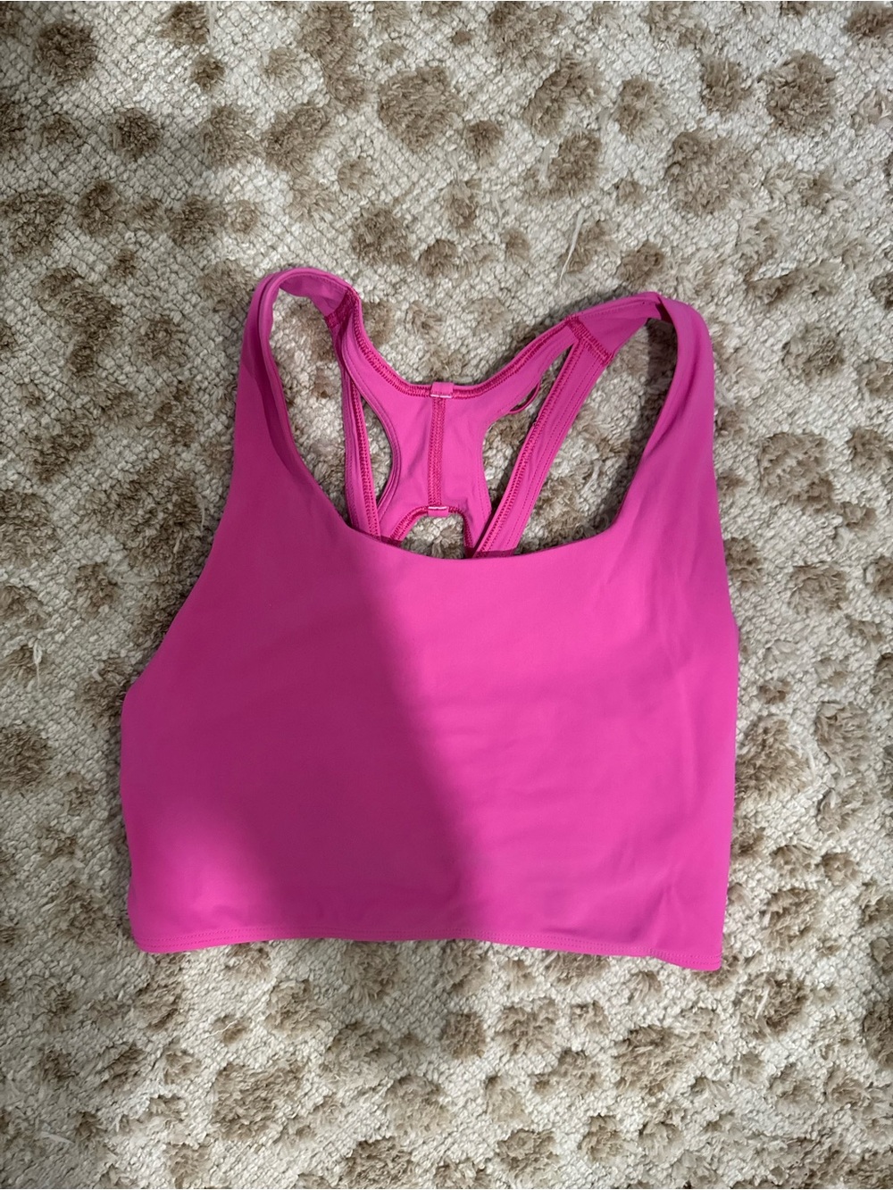 Lululemon Racerback Sports Bra - Hot Pink